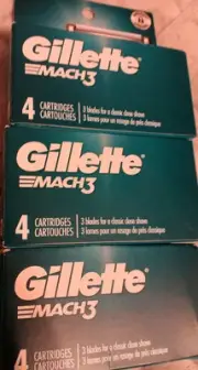 Gillete Mach 3 Cartridges 4