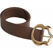 Cynthia Rowley Signature Buckle Belt in Brown at Nordstrom One Size