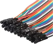 1PCS/LOT YT2041B Du-pont Line 40P Flexible Flat Cable Rainbow Cable 2.54 Mm Pitch Wiring Harness Female to Female Length 20CM