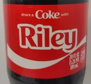 Share A Coke With Riley 2025 Personalized Gift Coca Cola Bottle