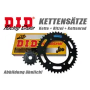 DID Kette und ESJOT Räder PRO-STREET chain set KTM RC 125, 14-, 125 Duke 14-, black