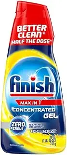 Finish Max in 1 Concentrated Gel Lemon 26 oz (Pack of 3)