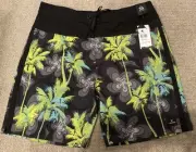 Men’s Rip Curl Board Shorts Size 35 Four Way Stretch Surf Summer Mason Ho NWT!