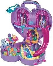 My Little Pony Mini World Magic Compact Creation Bridlewood Forest Toy, Buildable Playset with Izzy Moonbow Pony for Kids Ages 5 and Up