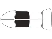 Rvinyl Window Tint Kit Fits Mitsubishi Expo 1992-1995