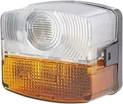 HELLA - Indicator lamp - Halogen - 12/24V - Mounting/screw connection - Plug: flat plug - right - Quantity: 1-2BE 003 182-101