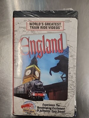 1995 WORLDS GREATEST TRAIN RIDE VIDEOS ENGLAND VHS CLAMSHELL