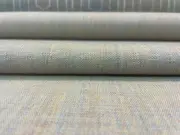 1.75 yds Maharam Kvadrat Remix Blue & Orange Woven Wool Upholstery Fabric CA
