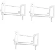 STOBOK 3pcs Desktop Book Shelf Multi-Function Book Rack Magazine Display Stand Decorative Holder Study End