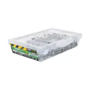 Buildex 12-11 x 65mm Climaseal Hex Head Timber Tek Screws With Seal - 100 Box
