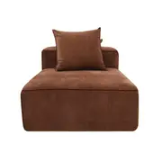 [James Lane] Riley Muse Rust Module Chaise