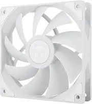 Thermalright TL-C12CW CPU Fan, 120mm 4Pin PWM Silent Computer Case Cooler Fan, with S-FDB Bearing Included, up to 1550RPM PC Cooling (White)