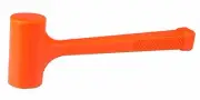 1lb DEAD BLOW Hammer Mallet Plastic Neon Orange 11 3/4" Long Fast Shipping