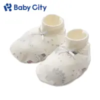 在飛比找PChome24h購物優惠-【Baby City 娃娃城】美棉腳套/恐龍世界