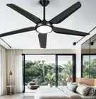 DWVO Ceiling Fan with Light, 54" Ceiling Fan with Remote, Tri-Color Temperature,
