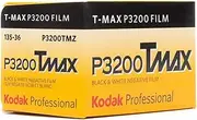 Kodak P3200 TMAX Professional ISO 3200, 35mm, 36 Exposures, Black and White Film