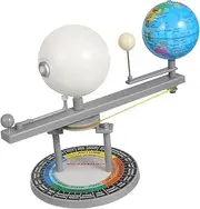 Sun Earth Moon Orbital Model – Earth Sun Moon Model, Solar Teaching Aids | Astronomical Solar System Model Kit, Science Educational Tool, Demonstration for Kids, STEM Learning Gift