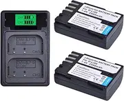 2X 2900mAh D-Li90 D Li90 DLi90 Li-ion Battery + Dual Charger for PENTAX 645 645D 645Z K-1 K-01 K-3 K-5 K-5D K-5IIs K-7 K-7D K1 K01 K3 K5 K5D II 2