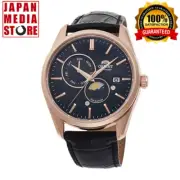 ORIENT RN-AK0304B SUN & MOON Black Dial 22 Jewels Automatic Mechanical Men Watch