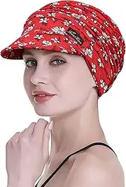 [FocusCare] Soft Hats for Chemo Women Bamboo Baseball Cap Hair Loss Turbans