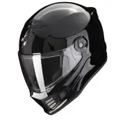 Covert FX Solid Black Full Face Helmet