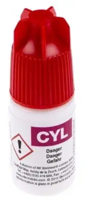 Electrolube CYANOLUBE SUPER GLUES 5ml 6Pcs Transparent Liquid, Low Viscosity