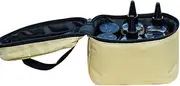 Camping Seasoning Bag, Large Capacity Outdoor Storage Bag, Carrying Handle Included Condiment Container for Picnic Barbecue Camping Backpacking Hiking