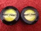TWO MANIC PANIC GLITTER JEWELS Eye Body Micro Glitter Powder Yellow/green