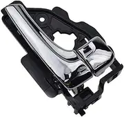 ZAPYVET 82610-2S010 82620-2S010, for Hyundai, for Tucson Ix35 2010 2011 2012 2013-2015 Car Inside Interior Door Handle Chrome Left Right Car Interior Door Handle(Black Right Side)