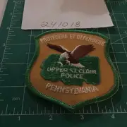 PENNSYLVANIA PA UPPER ST CLAIR POLICE NICE SHOULDER PATCH SHERIFF