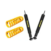 Rear Raised Monroe Shock Absorbers King Springs for HOLDEN COMMODORE VR VS Sedan