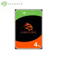 在飛比找momo購物網優惠-【SEAGATE 希捷】FireCuda 4TB 3.5吋 