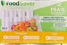 FoodSaver Variety Pack, 4 Large and 2 Medium Rolls, 6 Pre-Cut Freezer Bags