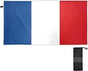 GAIGEO Fun Print Oversized Pool Towels France Flag Turkish Beach Towels Sand Free Quick Dry Sand Free Beach Towel Summer Beach Vacation Essentials 60 x 30 Inch