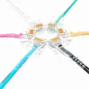1M 10Gbps Ultrafine CAT6A White Ethernet Patch Cable Slim LAN Networking Cable