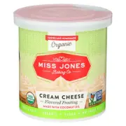 Organic Cream Cheese 11.29 Oz(Case Of 6) By Miss Jones Baking Co
