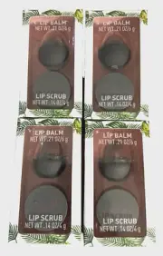 Lip Balm & Lip Scrub Lip Care Kit .14oz/ 4g ( 4 Pack )