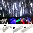 30cm/50cm 144/320 LED Lights Meteor Shower Rain 8 Tube Outdoor Light Xmas Tree