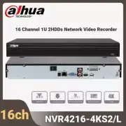 Dahua 4K NVR NVR4216-4KS2/L 16CH 2SATA H.265+ P2P Network Video Recorder No-PoE
