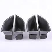 4pcs Black Car Front Rear Door Storage Box Armrest Handle Container, for Land Rover, for Range Rover, Evoque 2009-2015 Car Accessories Door Handle Storage Compartment