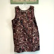 DuluthFlex Fire Hose Apron Dress Women's XL purple flex camo print new w tags