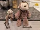 NWT Jellycat SMUDGE medium And Tiny MONKEY Plush 100%REAL NOT FAKE