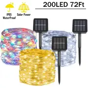 Xmas 200 LED Solar Fairy Lights String Garden Outdoor Party Decor Christmas Lamp