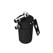 SAAS Oil Catch Tank LS1 Baffled Black Anodised Billet Aluminium 500ml Capacity