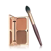 [Charlottes] Filmstar Killer Cheekbones - Medium To Dark - Contour Palette & Brush Set | Charlotte Tilbury