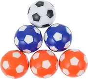UPKOCH 9Pcs Colorful Foosball Table Balls Replacement Desktop Soccer Accessories for Tabletop Football Games HIPS Material Fun Soccer Balls