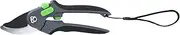 Veemoon Gardening Pruning Shears Lightweight Manganese Trimming Scissors with Skid Handle for Efficient Orchard and Durable Labor Saving Tool for Fruit Tree Branches
