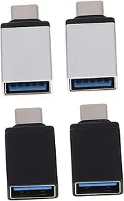 USB Type-c Converter Kit Portable Converters Type-c to USB Adapter Assorted Colors for Phone Laptop Tablet