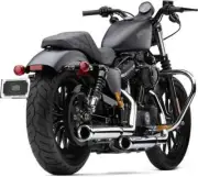 Cobra Chrome 3in Neighbor Hater Slip On Muffler for Iron 1200 18-21