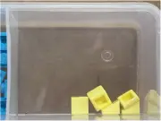 LEGO Parts - Bright Light Yellow Slope 30 1 x 1 x 2/3 - No 54200 - QTY 5
